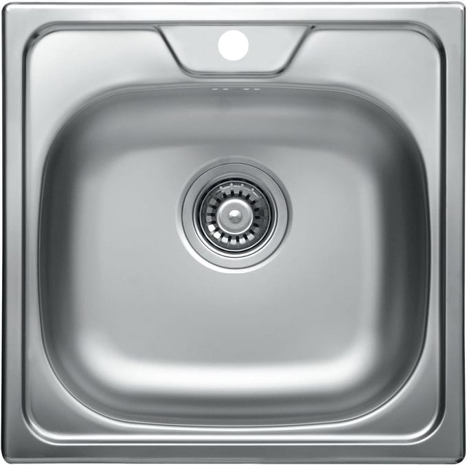 Alveus Allux - Spoelbak 48x48 cm, rvs 1074634