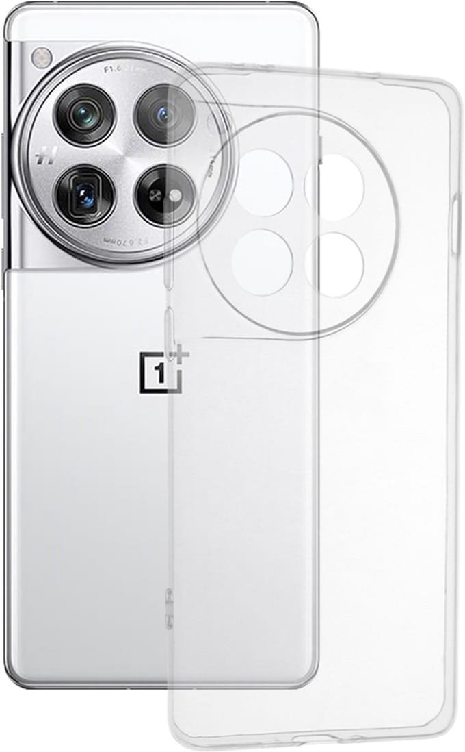 Hoesje geschikt voor OnePlus 12 - Techsuit Clear Silicone Back Cover - Transparant
