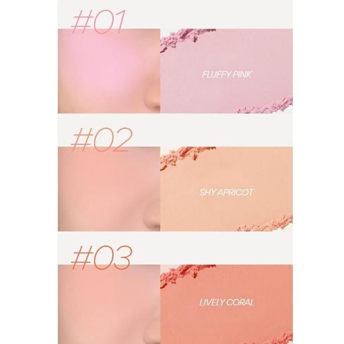 Innisfree Fard à joues poudre soyeux 6,2 g #3 Lively Coral