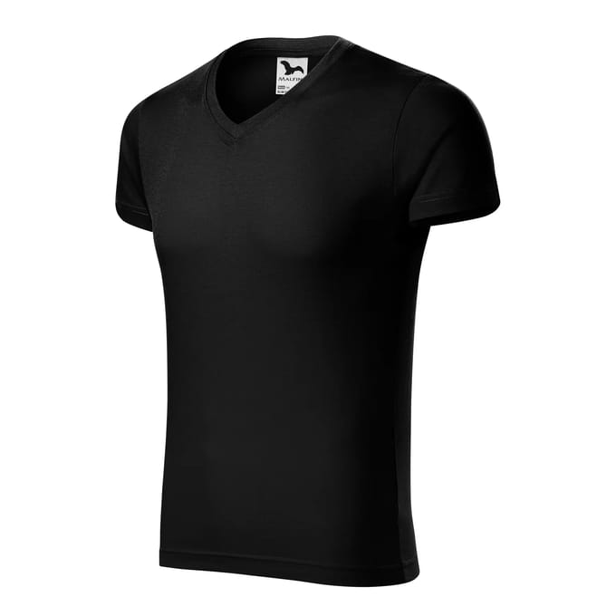 T-shirt met V-hals Malfini Slim 146