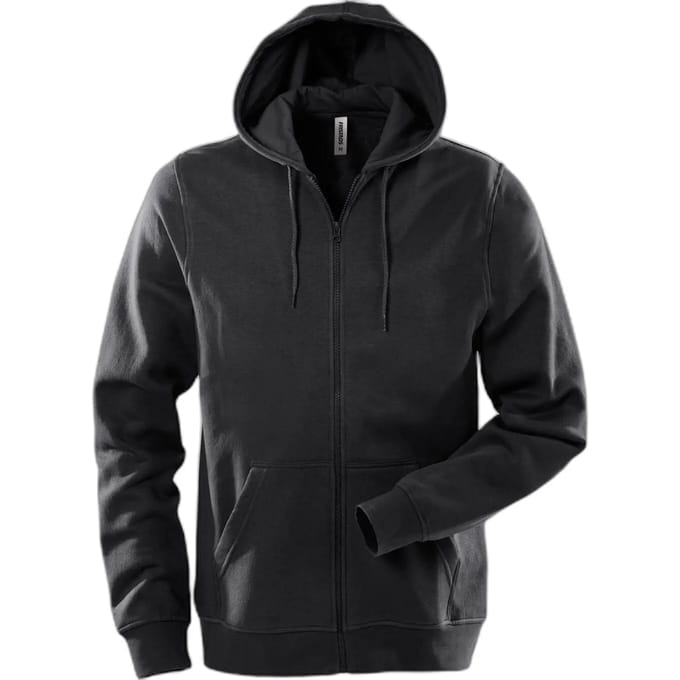Fristads Sweatshirt Met Capuchon 1736 Swb - Zwart - S