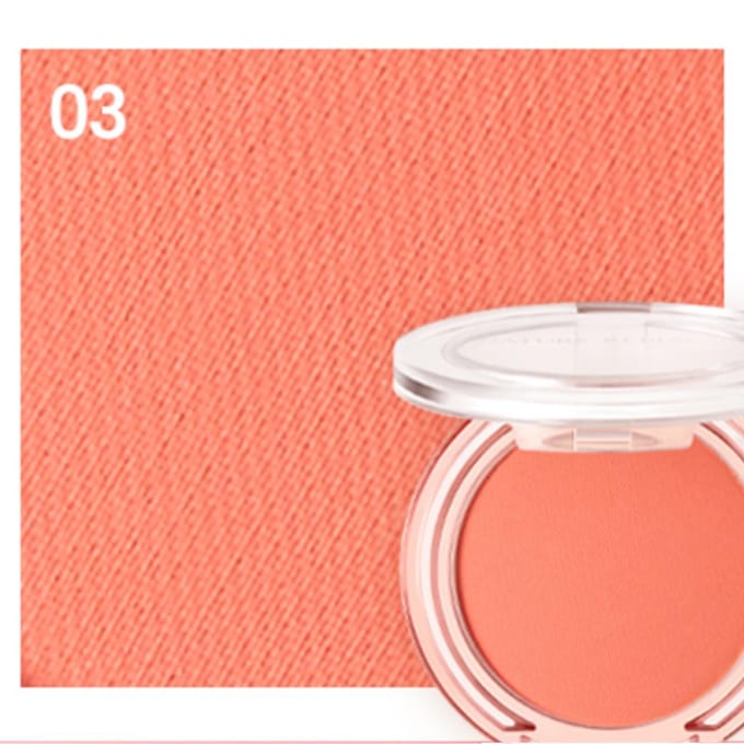 Nature Republic By Flower Blusher 5g (10 opties) #03 Grapefruit Cotton beige