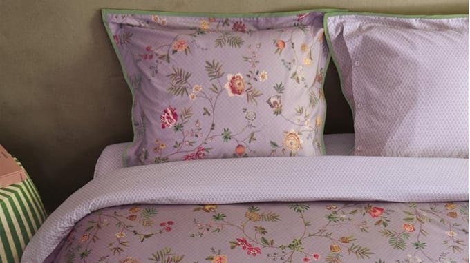 Pip Studio Dekbedovertrek La Dolce Vita Lilac 1 persoons