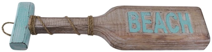 Peddel Kari natural/turquoise BEACH