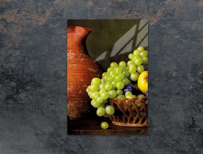 TMK ArtDeko - Snijplank - Glas - 35x52cm - Winogrono