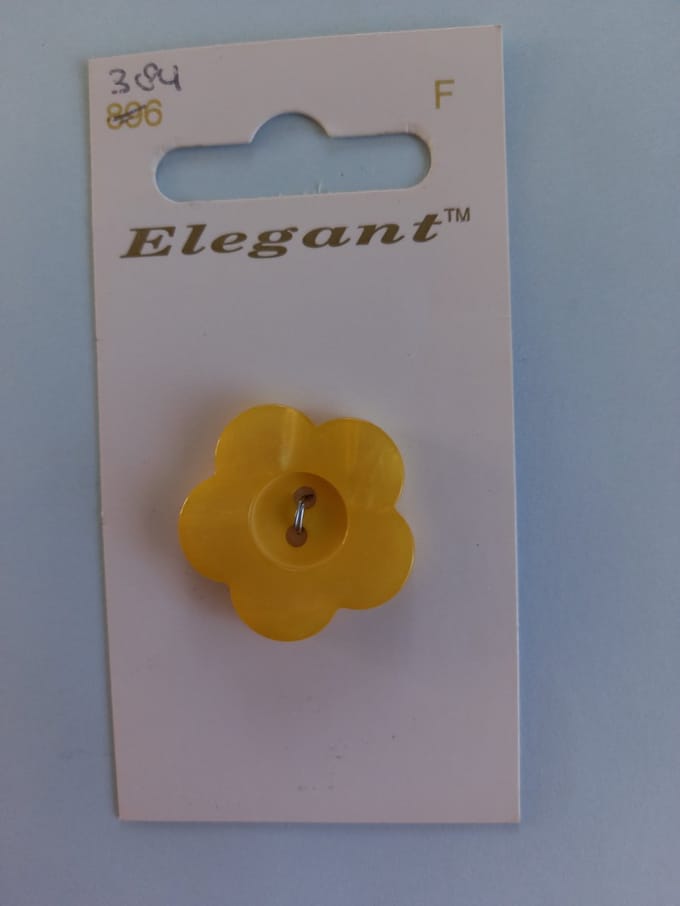 Knoop gele bloem Elegant nr. 384