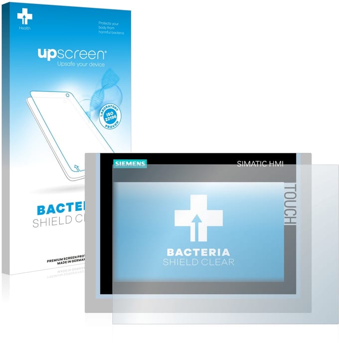 upscreen - Screenprotector voor Siemens Simatic HMI TP700 Comfort - Folie Beschermfolie transparant antibacterieel
