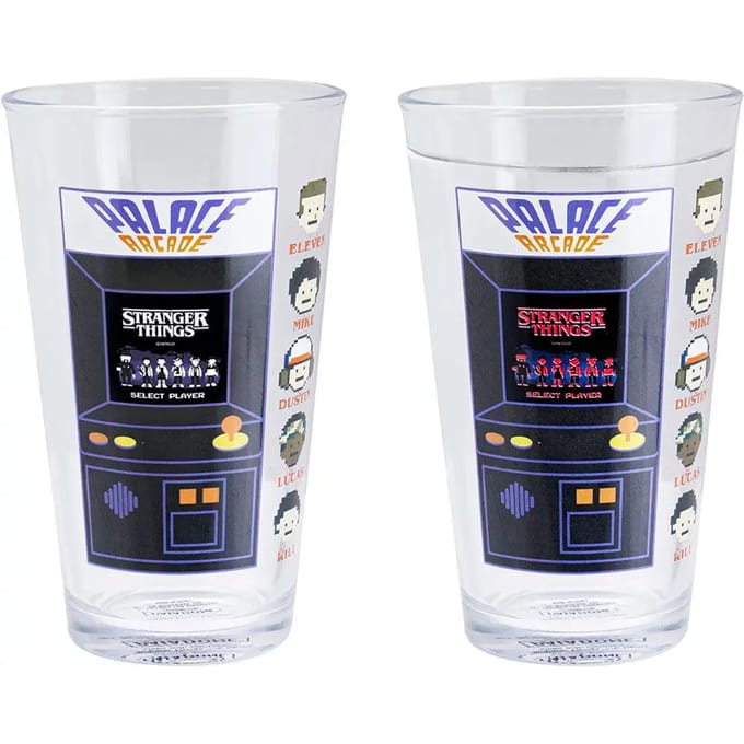 Kinderglas Paladone Stranger Thing Palace Arcade Machine
