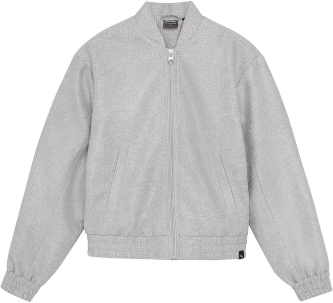 Indian Blue Jeans Winter bomberjack meisjes - grijs - Tweed