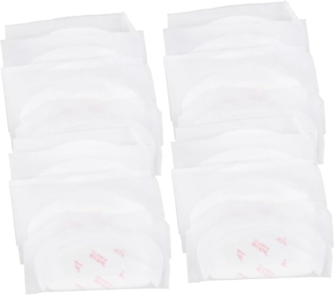 Zoogpads - Borstcompressen Zoogcompressen - Borstvoeding Ondersteunen - Super Absorberend - 13 x 12 cm - Wit