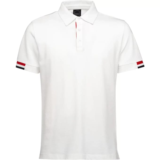 Geox Piquet 2 Korte Mouw Poloshirt Wit 2XL Man