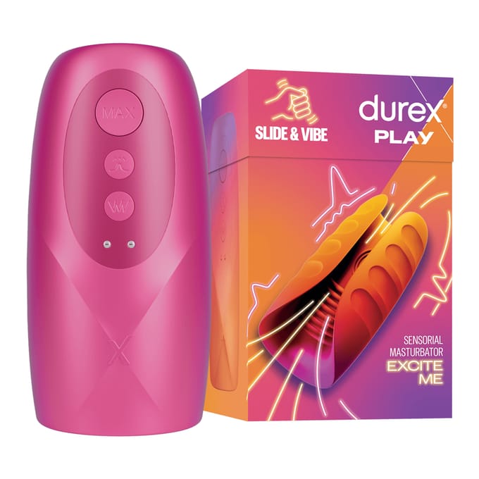 Durex Sensorial Masturbator, Excite Me, Slide &amp; Vibe 1 st
