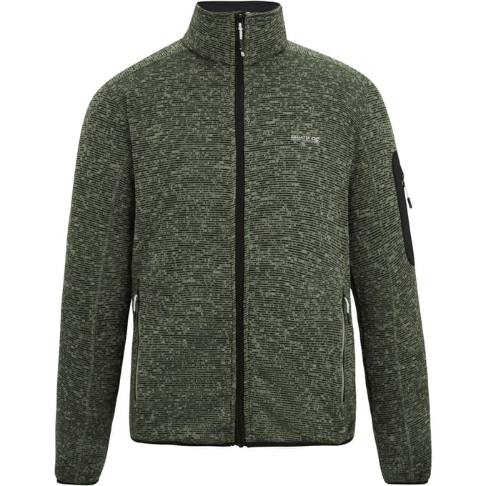 Regatta Heren Newhill Marl Full Zip Fleecejack (Lichte Salie)