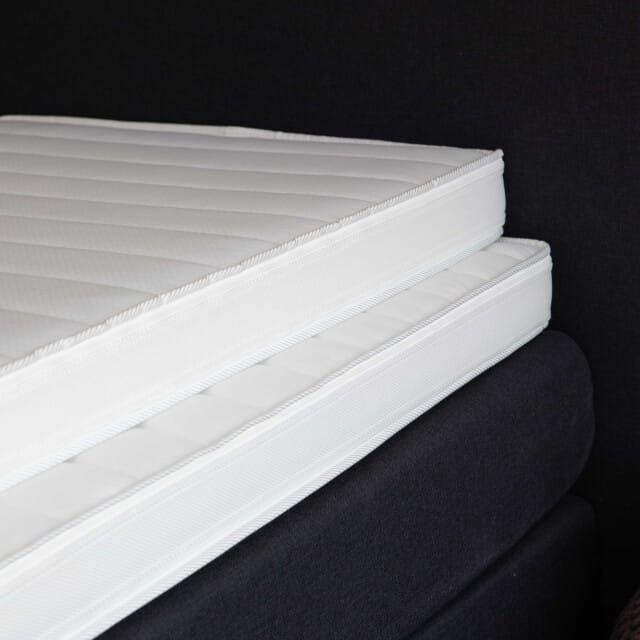 Torro - Harde Topper 120x200 cm - Matras Topdekbedmatras - Extra Stevig Hardheid - PU25 Schuim Topmatras