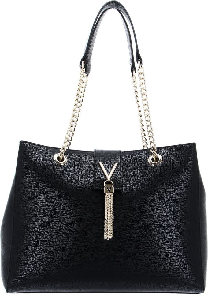 VALENTINO Schoudertas Divina Shoulder Bag Nero / Gold Zwart