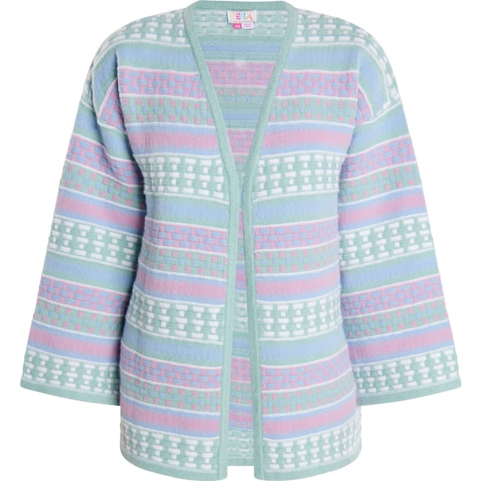 IZIA Vest Dames Munt veelkleurig
