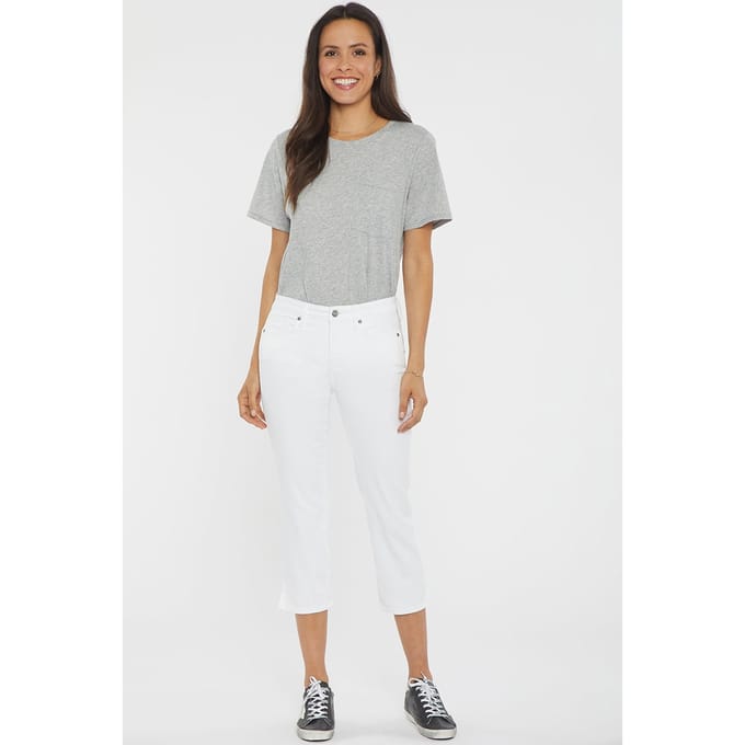 Chloe Capri Jeans Met Zijslitsen