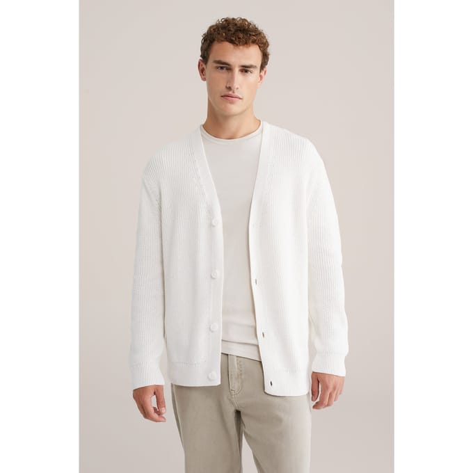 WE Fashion Cardigan Off-white Taglia: M | Cardigan Outlet | Uomo | Bianco