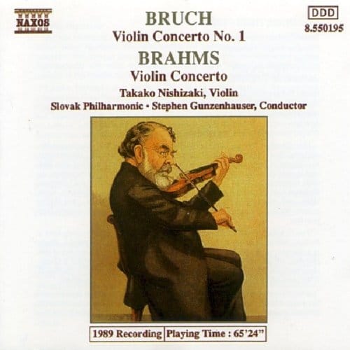 Takako Nishizaki - Brahms, Bruch: Violin Concertos (CD)
