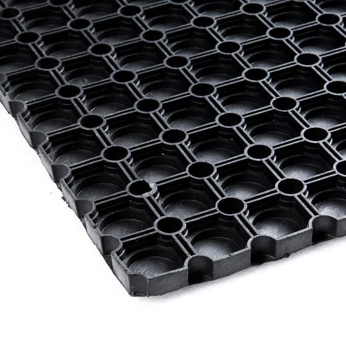 Ringmat 40x60 cm - Deurmat / Entreemat - Gesloten Bodem