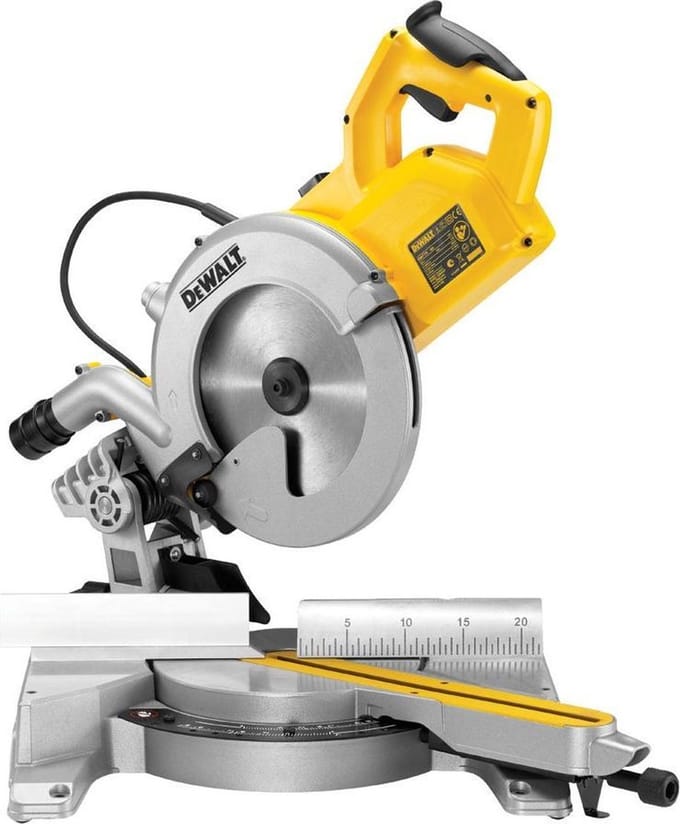 DeWalt DWS778 Afkortzaag met XPS zaaglijnindicator - 1850W - 250 x 30mm
