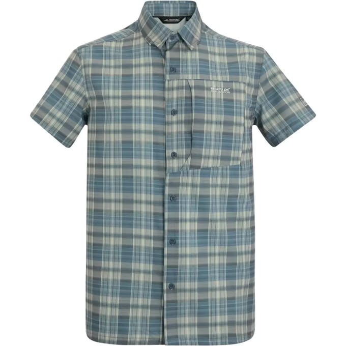 Heren anti-insect reisshirt met korte mouwen