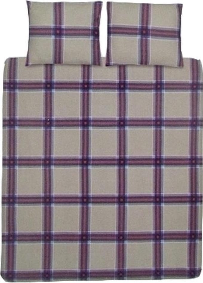 Cinderella Leeds Dekbedovertrek - Flanel - Litsjumeaux - 240x200/220 cm - Grijs