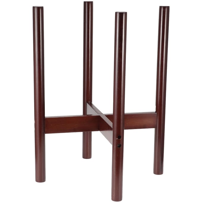 Bamboe Plantenstandaard Bloempot Houder Potstandaard Binnen Displayrek Kamer DecorS black