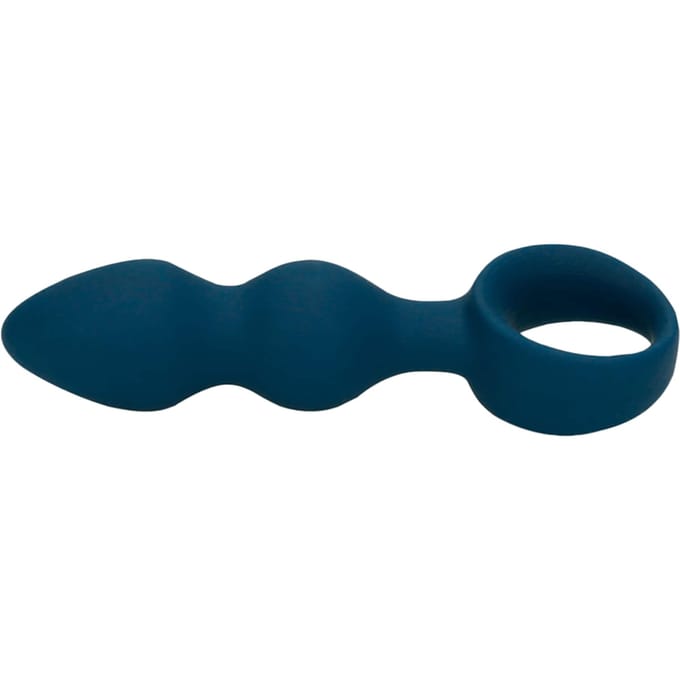 Teardrop Shaped Anal Plug - Small - Baltic Blue