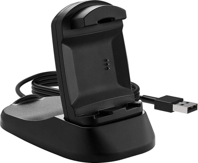 DrPhone ION10 - Oplaadstation Lader - USB-oplaadstandaard -Station Houder Oplader - Geschikt voor Fitbit Ionic
