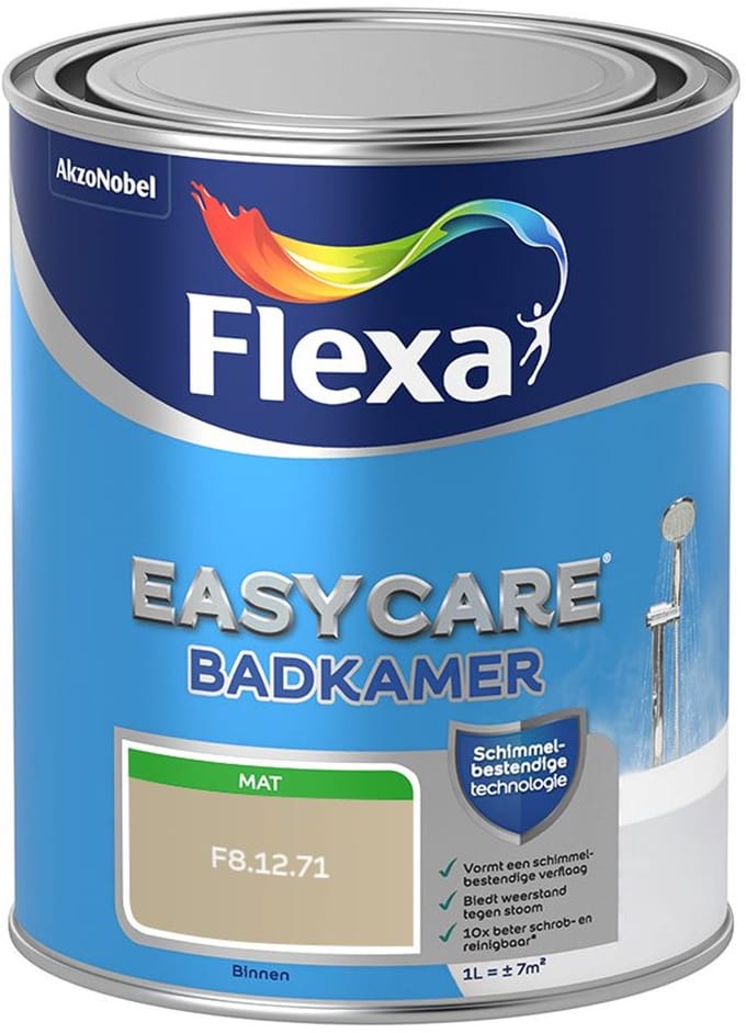 Flexa - Easycare Badkamer - F8.12.71 - Mengverf - 1 L