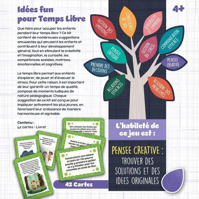 Lisciani - Life Skills - que faire pendant son temps libre - Fr
