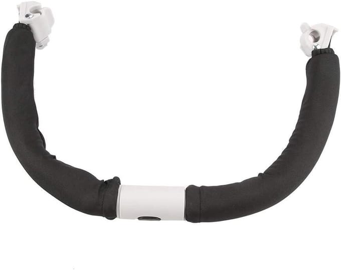 Kinderwagen Handgreep - Bumper Bar - Veilig Reizen - Midden Openklapbaar - 32-42 cm - Zwart
