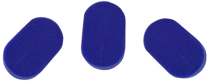 Martini Bad- en Douche Spons - Voordeelset 3 Stuks - Original - Paars - Afmeting: 14,5 cm x 9 cm x 5 cm.