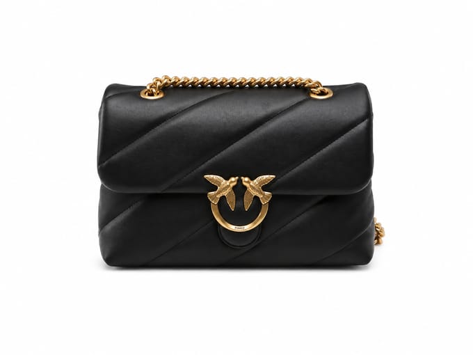 Pinko Handtas en schouder liefde puff mini kleine B. schapen