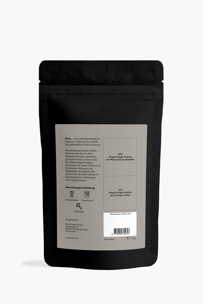 Schwarzmond Pluto 500g