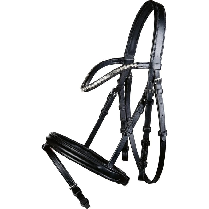 Bitloos hoofdstel voor paarden HKM Shetty Diamond