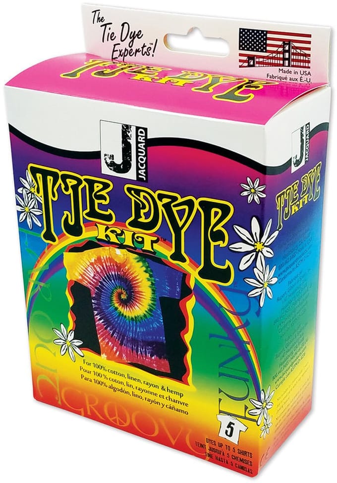 Jacquard Tie-Dye Batik Funky Groovy Set - Creatief Speelgoed.