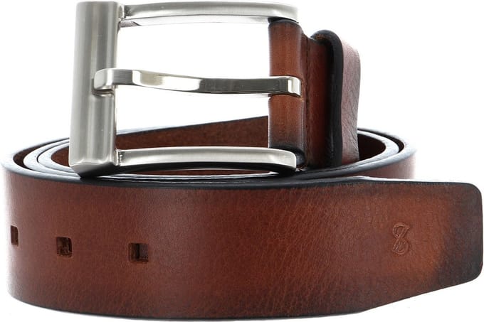 SADDLER Leren Riem Ebeltoft Belt W85 Brown Bruine