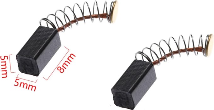 Koolborstels 3000 - 5x5x8mm