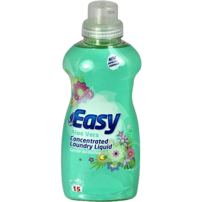 Easy Laundry Vloeibaar Wasmiddel Aloe Vera – 750 ml