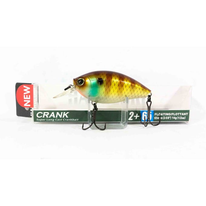 Yo Zuri Duel hardcore crank 2+ 65F drijvend kunstaas R1375-NBG (5725) gray