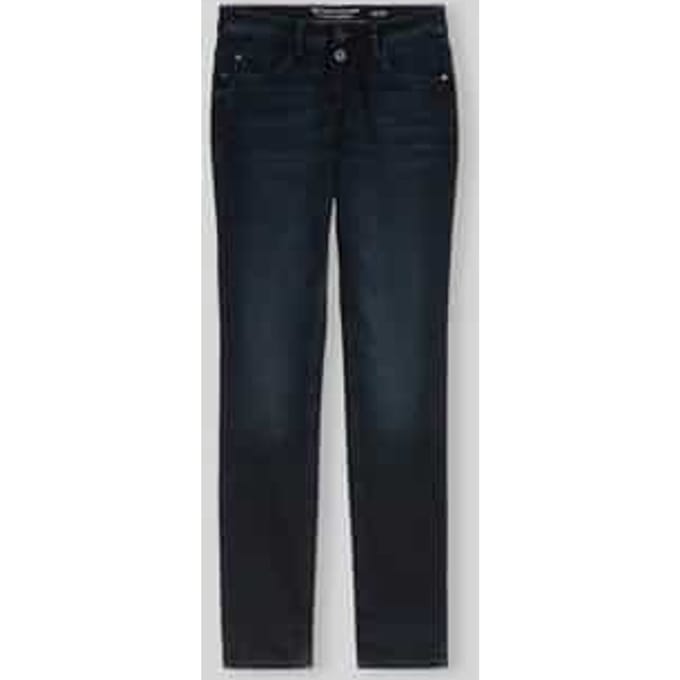 Tom Tailor - TTLIVA STRAIGHT-jeans met stretch - Maat 32/32 - Black Blue Denim