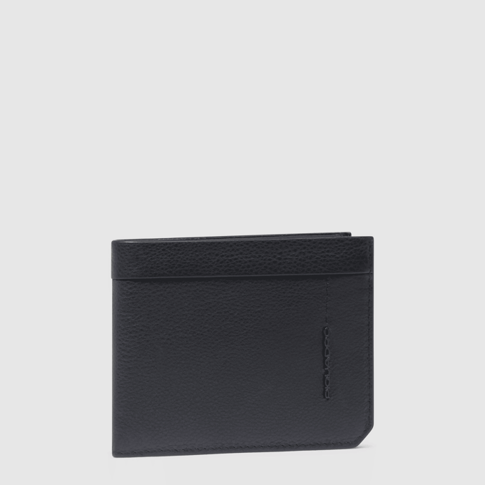Piquadro Wallet Kiri Man Leder Zwart - PU4188W137R-N