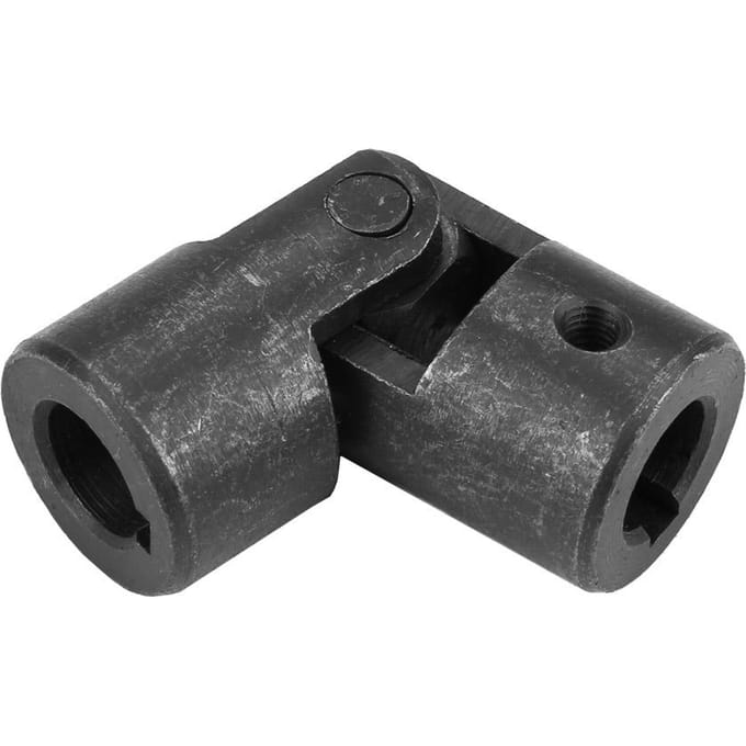 Motoras Koppelstuk Universele Kardan Koppelstuk U-gewricht Koppelstuk Binnendiameter 14mm Buitendiameter 28mm black