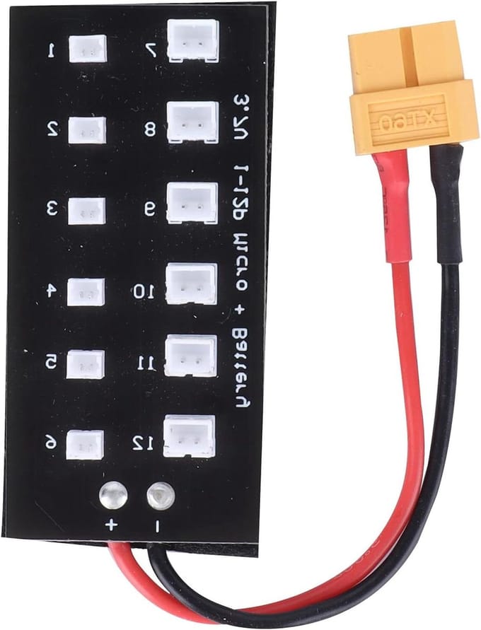 Draagbaar lithium batterij laadbord 1S 3,7V 7,4V met parallel board en kabel uitbreidingsadapter