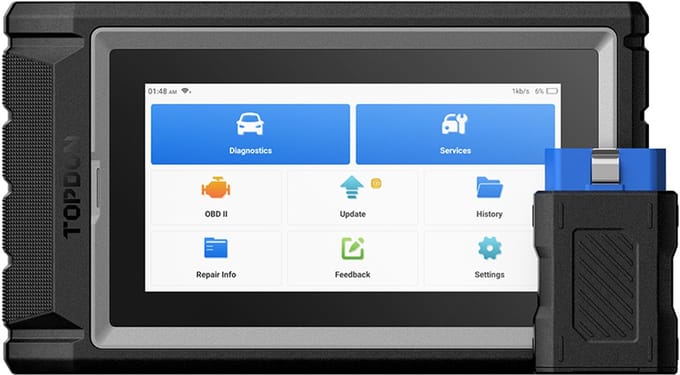 Topdon ArtiDiag800BT 2 - Uitleestablet - OBD2 scanner - 28 servicefuncties - Nederlands