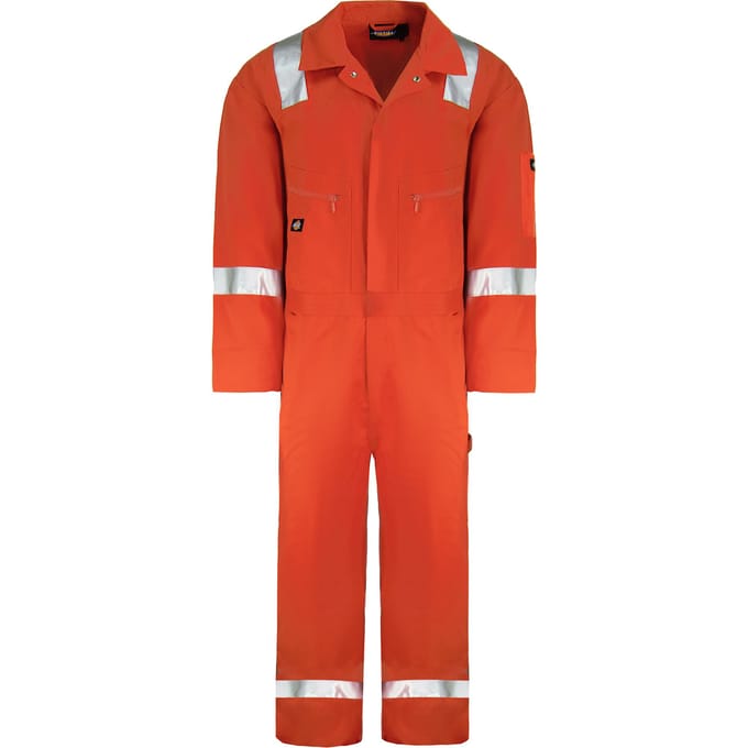 Dickies Hi-Vis lichtgewicht oranje overall voor heren