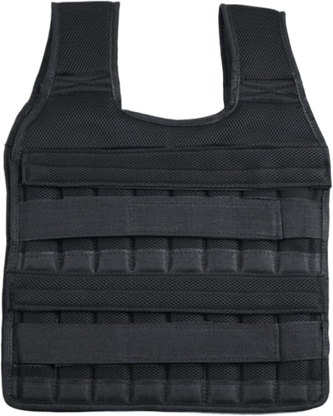 Verstelbaar Trainingsvest voor Krachttraining en Conditie tot 35 kg Wit
