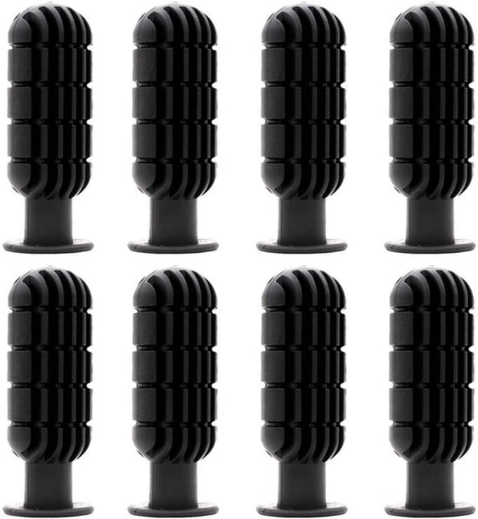 Dailygoody - Tafelvoetbal Handvatten - Antislip Design - Zwart